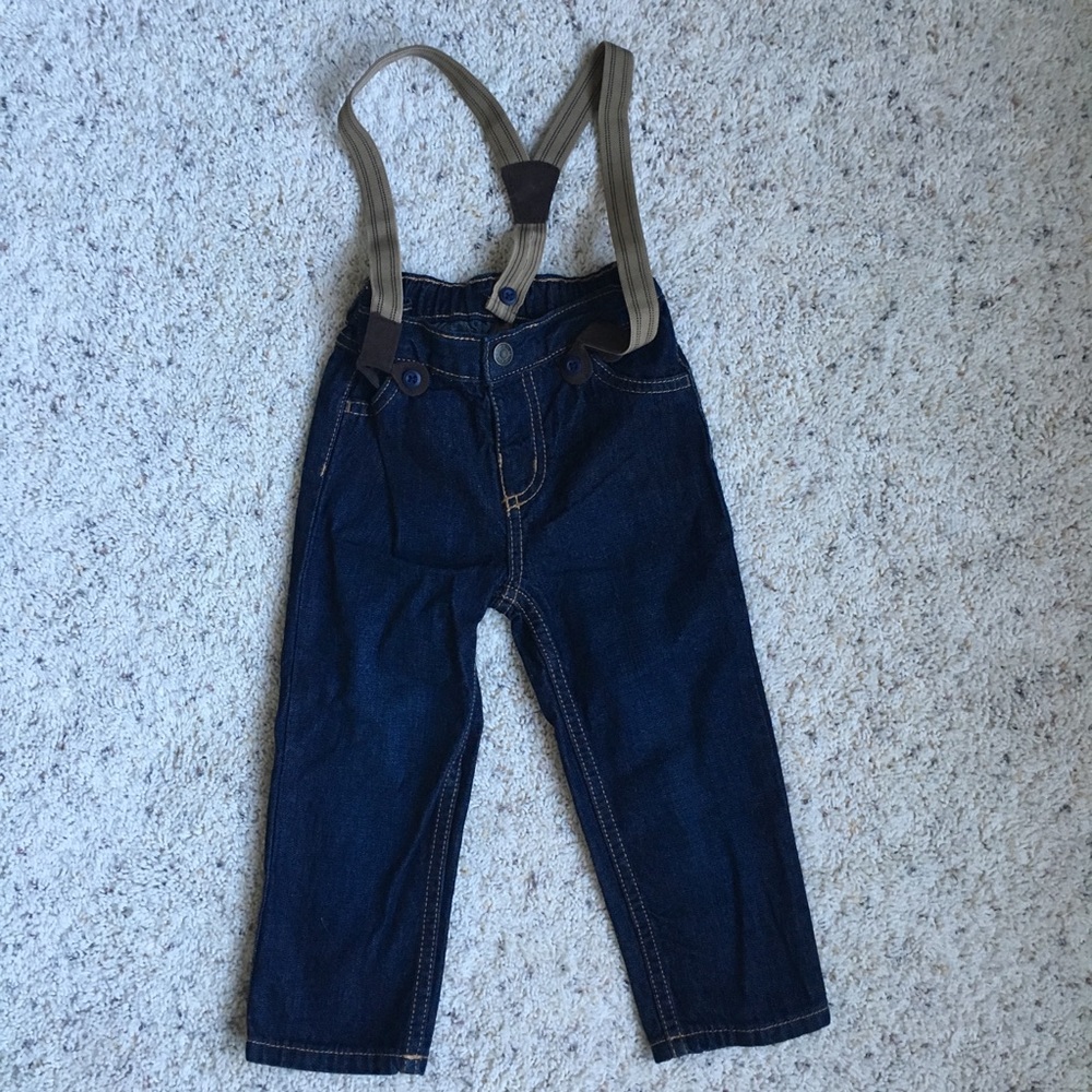 Carter's Jeans with Suspenders, 24 Months